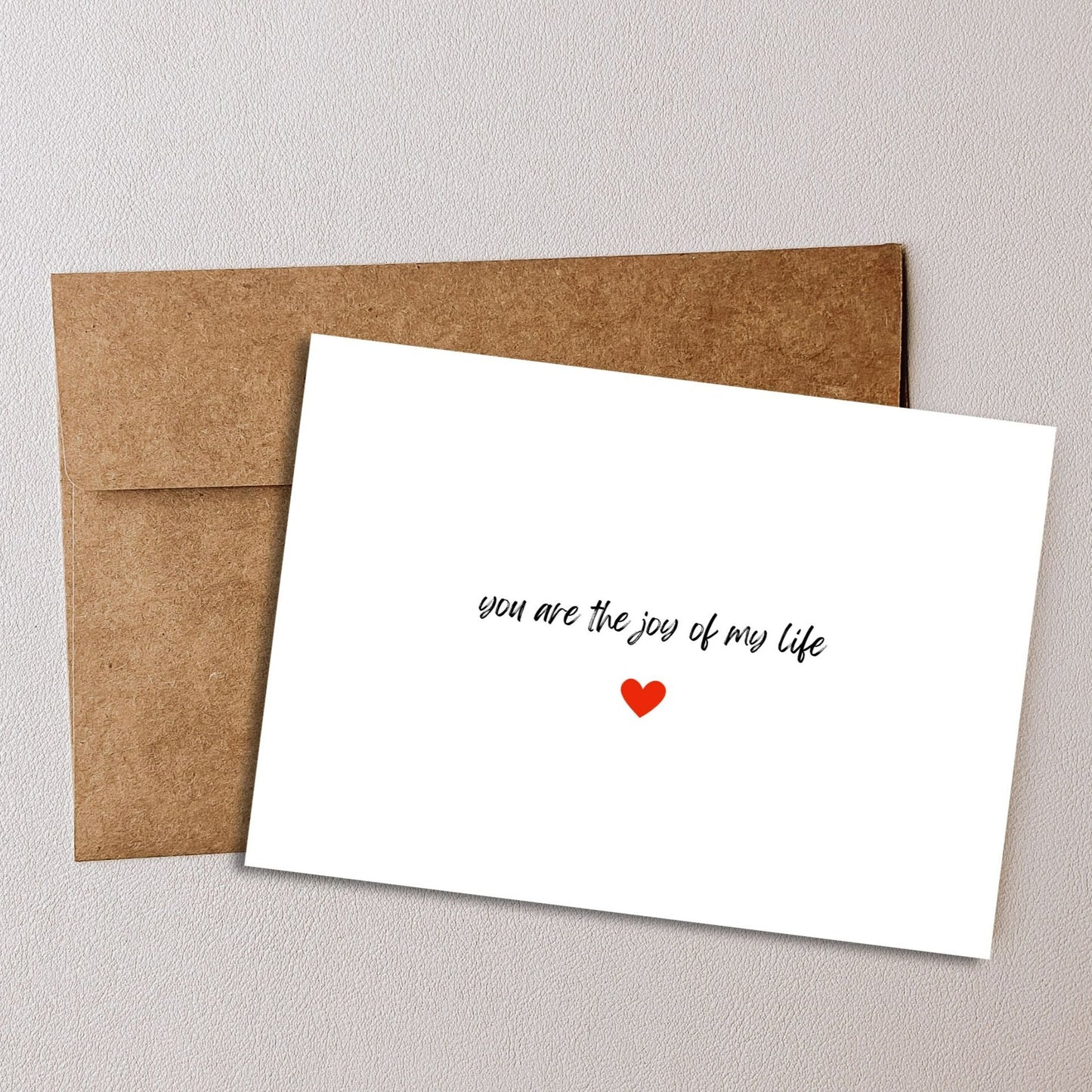 Joy of My Life Greeting Card