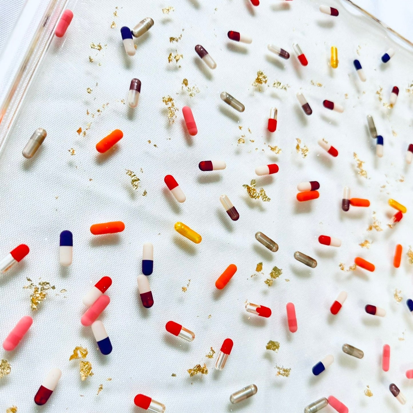 Remedy & Gold Acrylic Tray