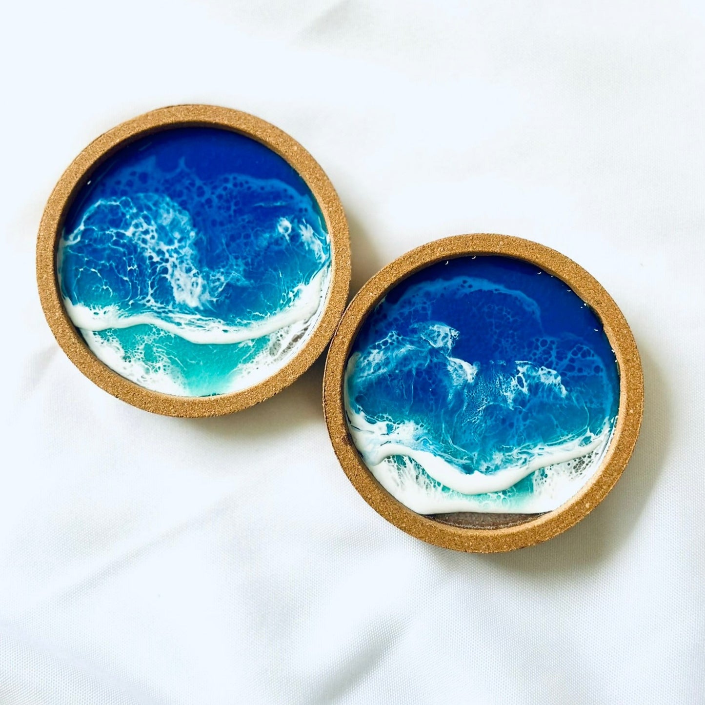 Ocean Theme Cork Coasters