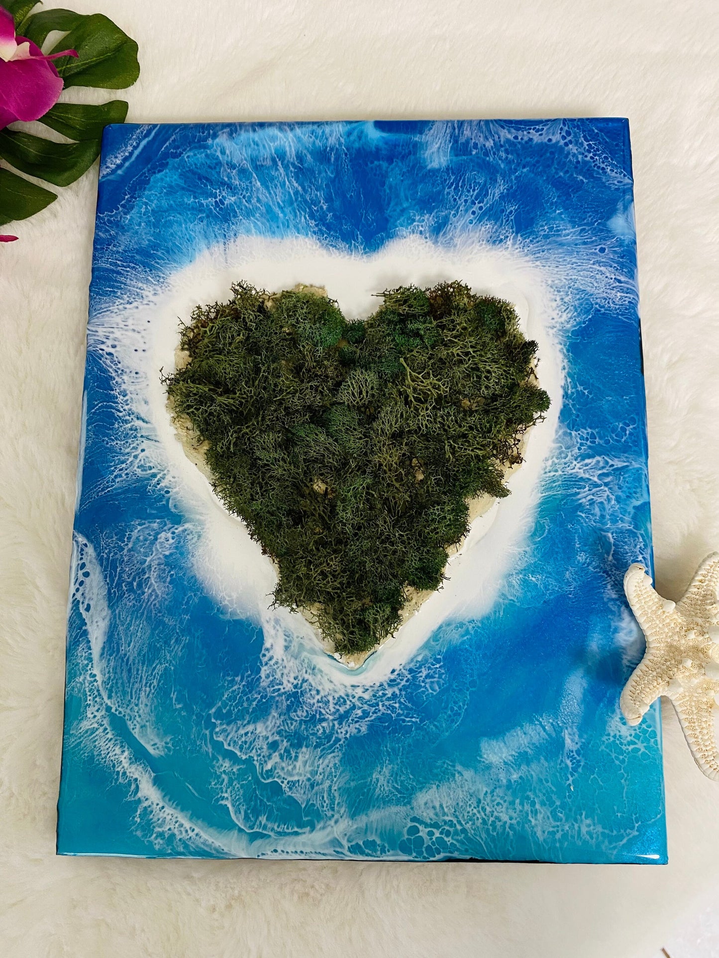 Love Island - Original Resin Artwork