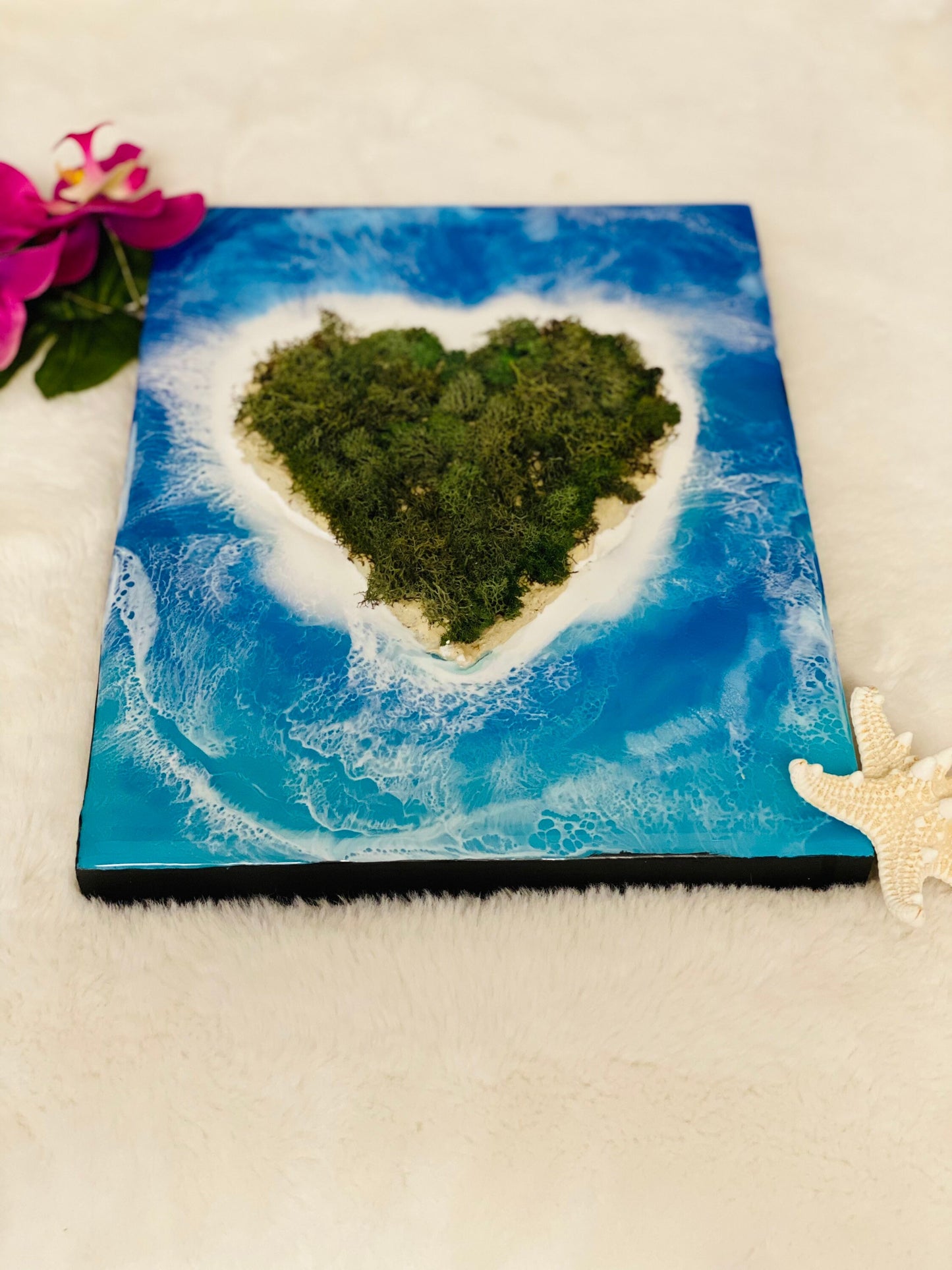 Love Island - Original Resin Artwork