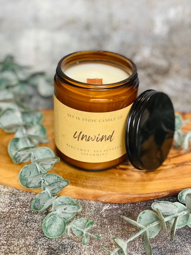 Unwind Soy Wax Candle