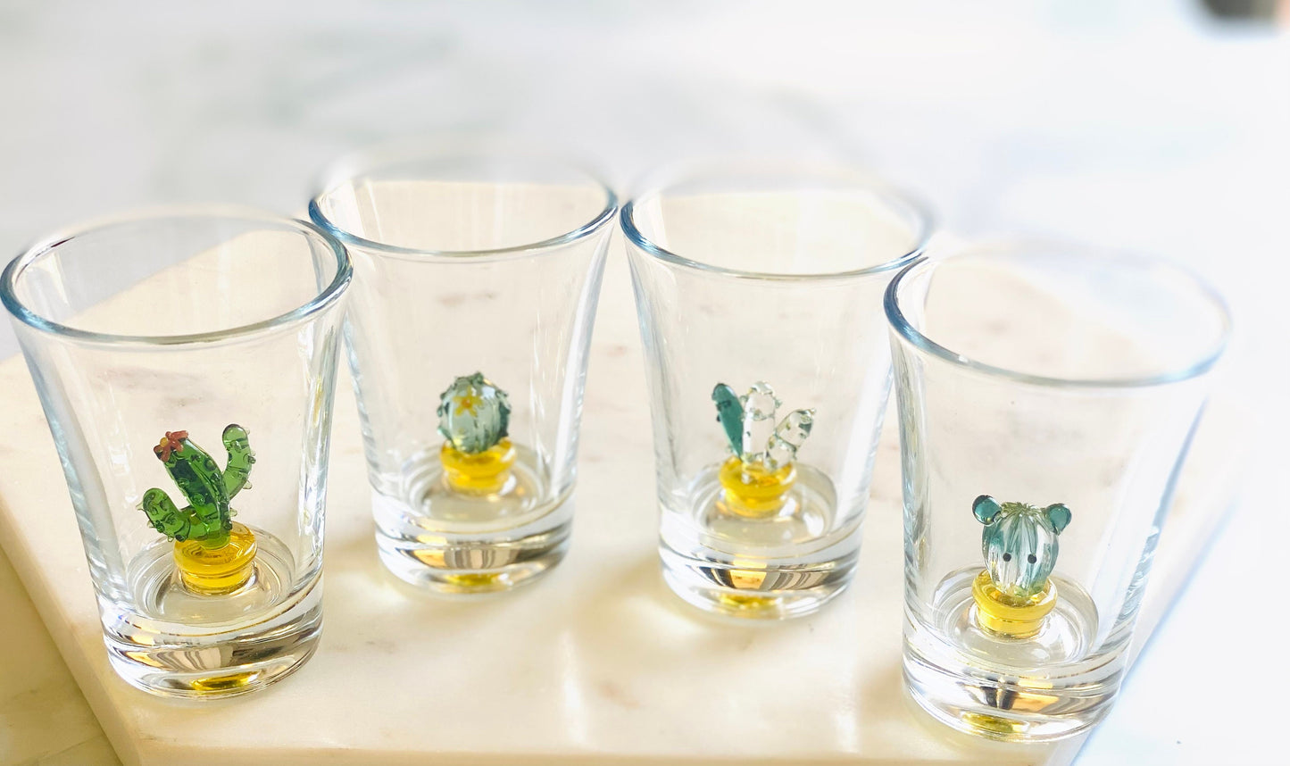 Cactus Shot Glasses