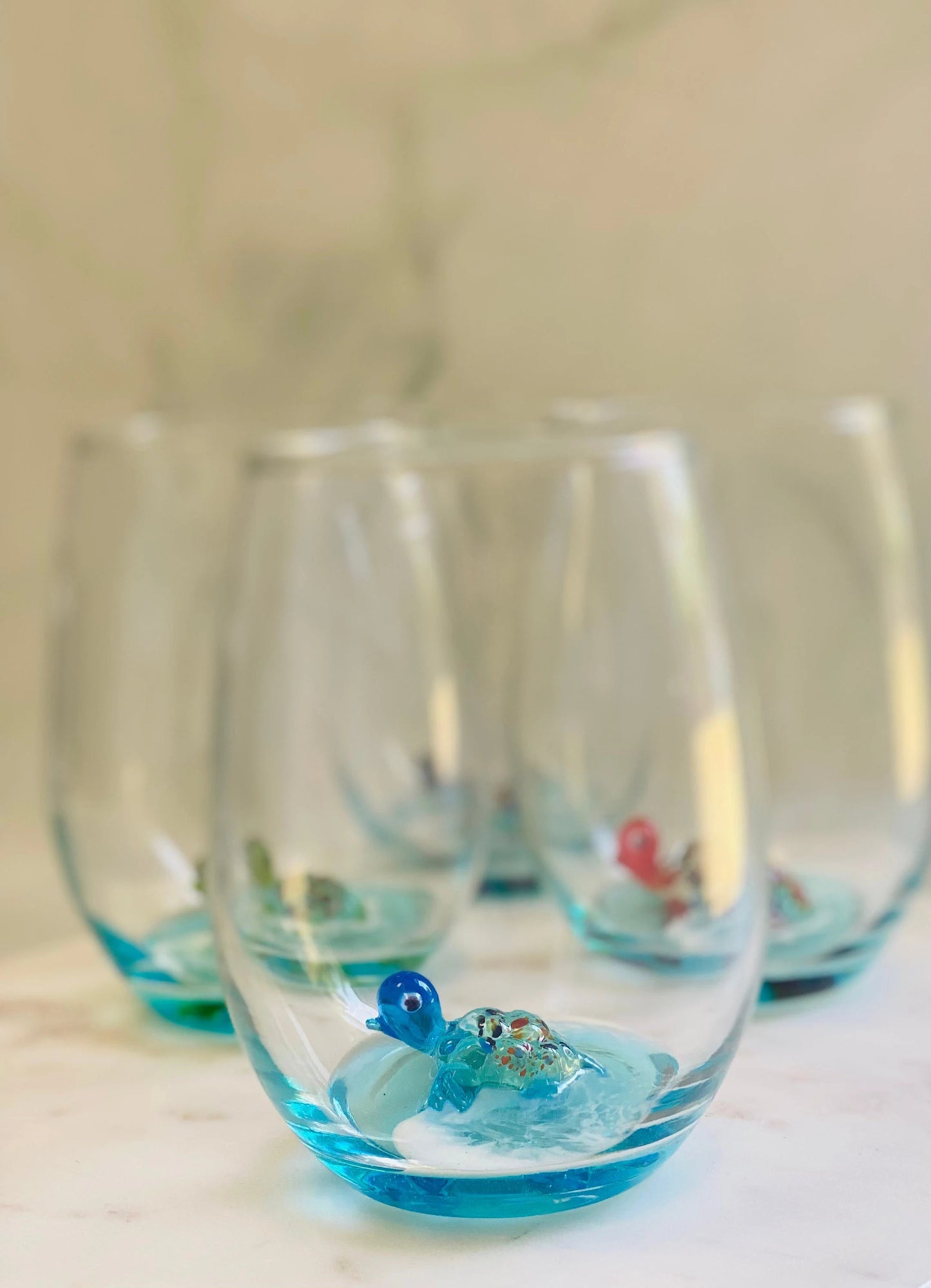 Turtle Wine Glasses